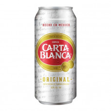 CERVEZA CARTA BLANCA LATON 473 ML