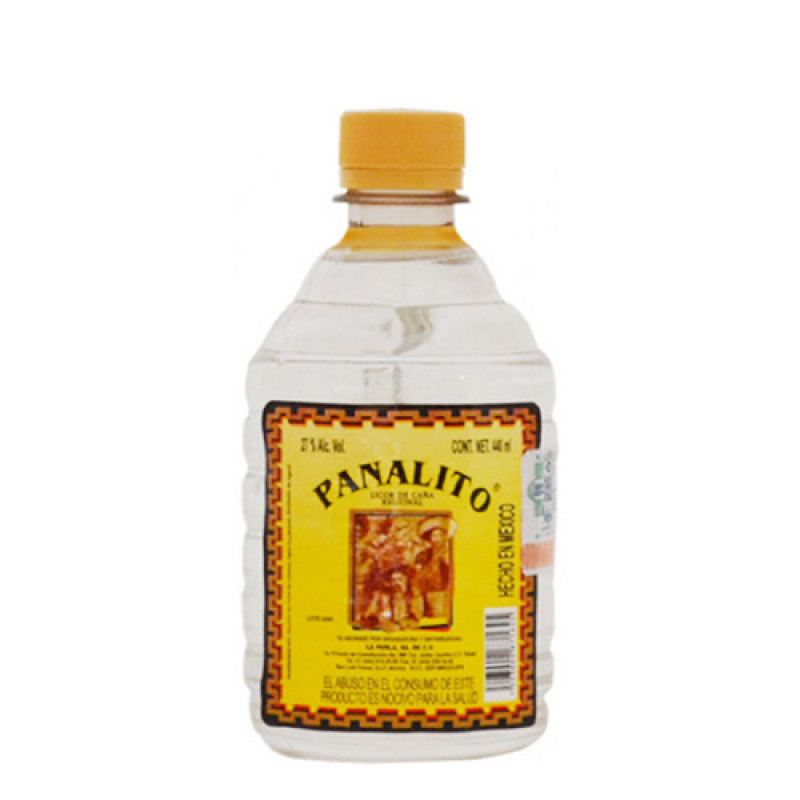 DESTILADO EL PANALITO BLANCO DE CAÑA 440 ML