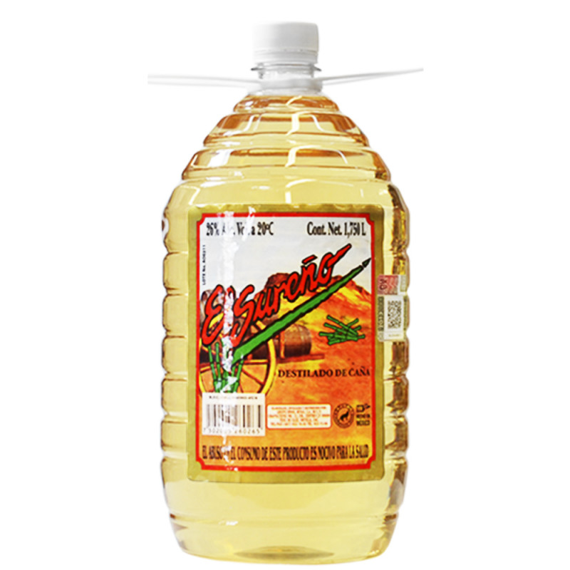 DESTILADO EL SUREÑO AMBAR DE CAÑA 1750 ML