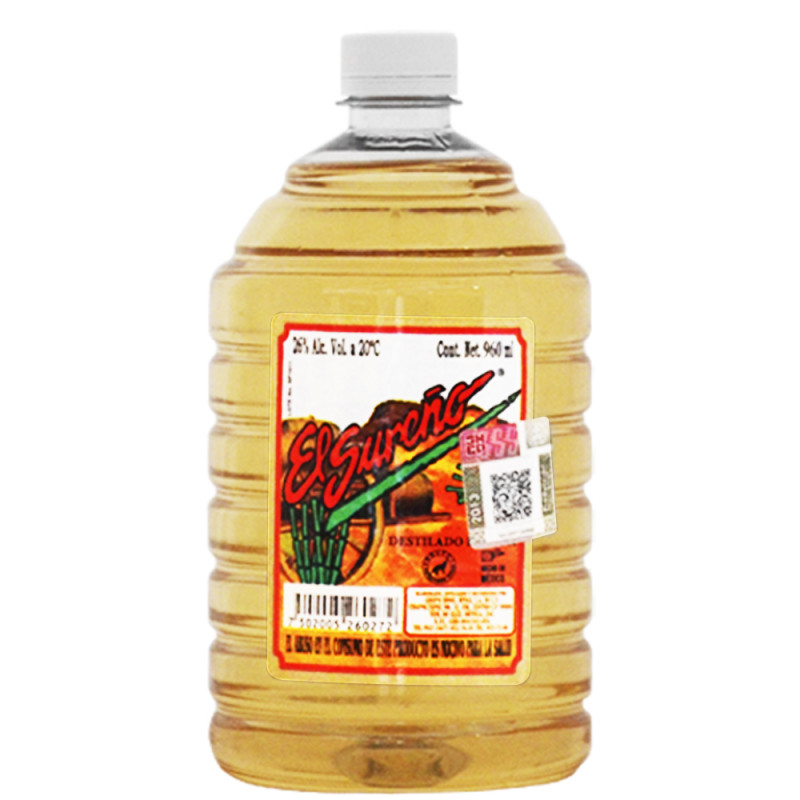 DESTILADO EL SUREÑO AMBAR DE CAÑA 960 ML
