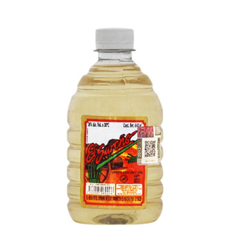 DESTILADO EL SUREÑO AMBAR DE CAÑA 440 ML