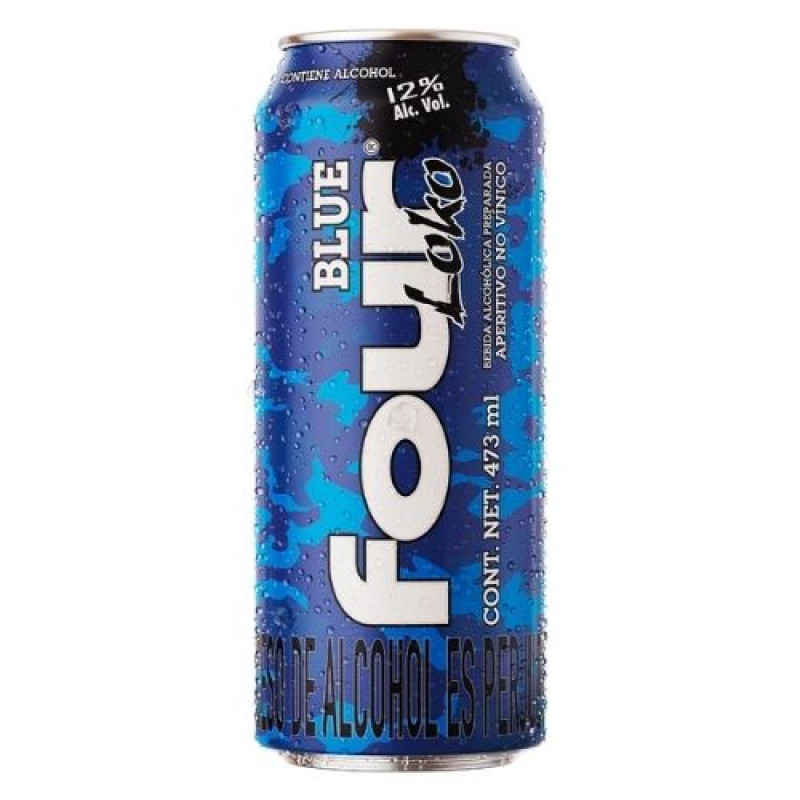 MIX FOUR LOKO BLUE 473 ML