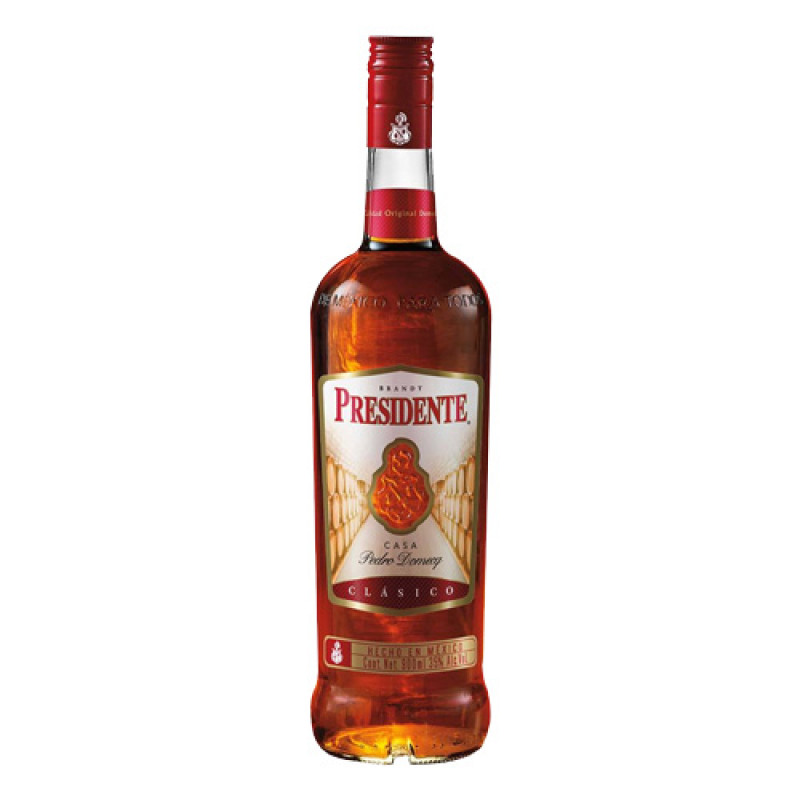 BRANDY PRESIDENTE CLASICO 900 ML