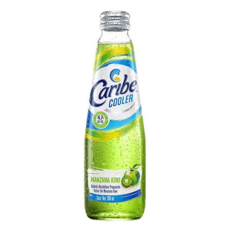 COOLER CARIBE MANZANA VERDE  300 ML