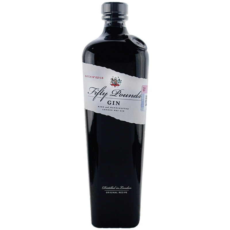 GINEBRA FIFTY POUNDS NATURAL 750 ML