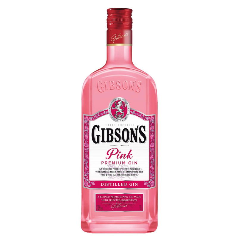 GINEBRA GIBSONS LONDON PINK 700 ML