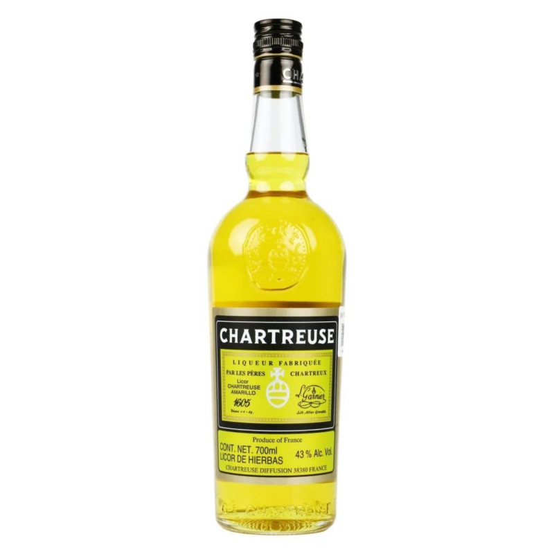 LICOR DE HIERBAS CHARTREUSE AMARILLO 750 ML