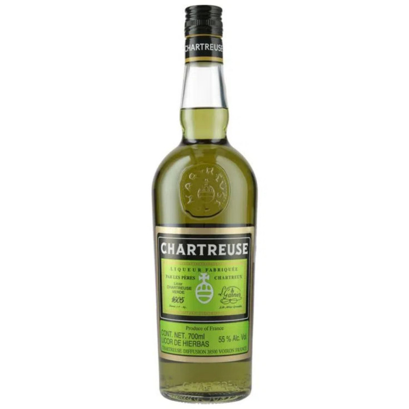 LICOR DE HIERBAS CHARTREUSE VERDE 700 ML