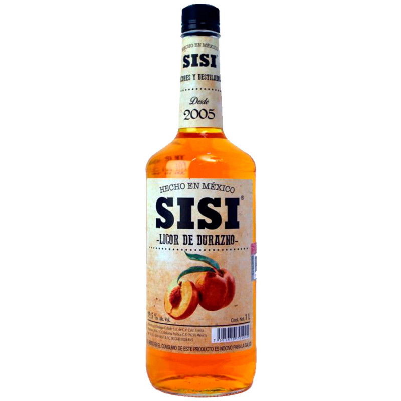 LICOR DE DURAZNO SISI 1000 ML