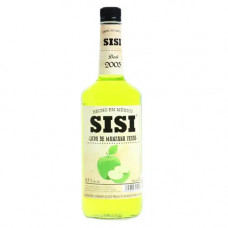 LICOR DE MANZANA VERDE SISI 1000 ML