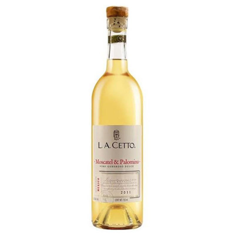 VINO GENEROSO MOSCATEL PALOMINO LA CETTO  750 ML