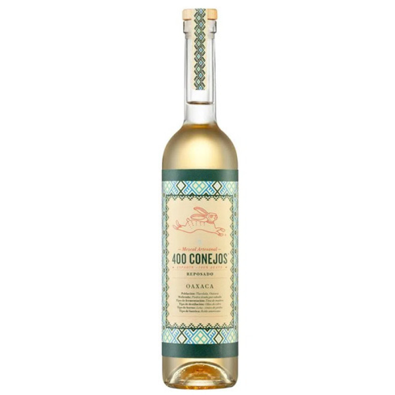 MEZCAL 400 CONEJOS REPOSADO 750 ML