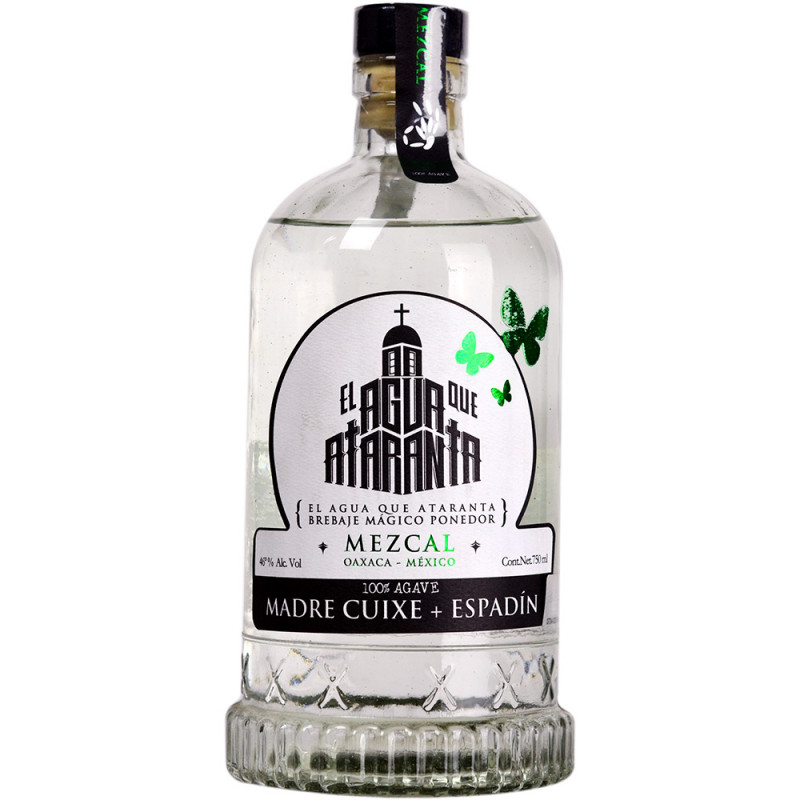 MEZCAL EL AGUA QUE ATARANTA ENSAMBLE ESPADIN JOVEN 750 ML