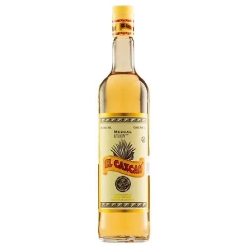 MEZCAL EL CAXCAN AMBAR 1000 ML MEZCAL EL CAXCAN AMBAR 1000 ML