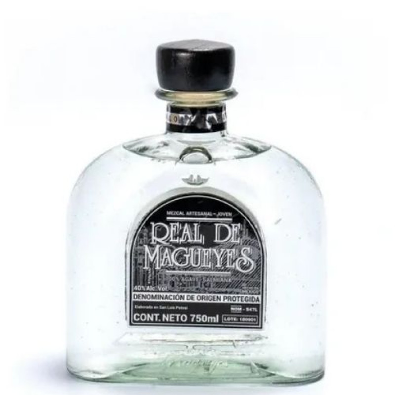 MEZCAL REAL DE MAGUEYES BLANCO 750 ML MEZCAL REAL DE MAGUEYES BLANCO 750 ML