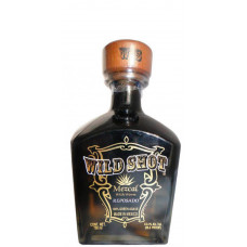 MEZCAL WILD SHOT REPOSADO CERAMICA 750 ML