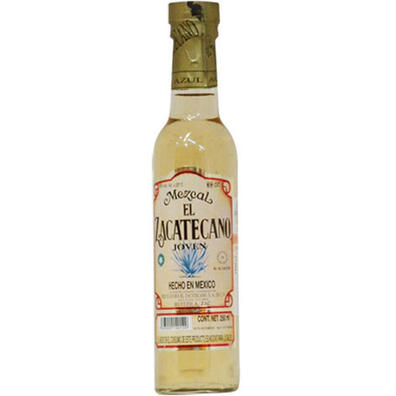 MEZCAL ZACATECANO AMBAR 250 ML