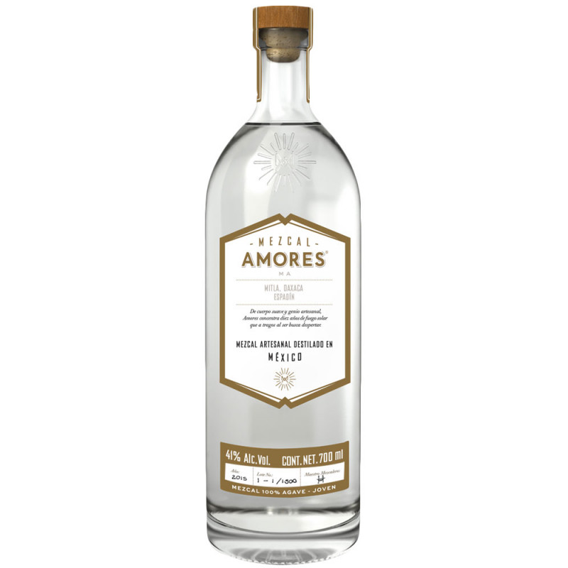 MEZCAL AMORES/AMARAS JOVEN ESPADIN 750 ML