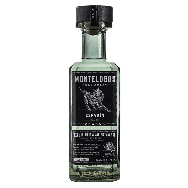 MEZCAL MONTELOBOS ESPADIN JOVEN 750 ML