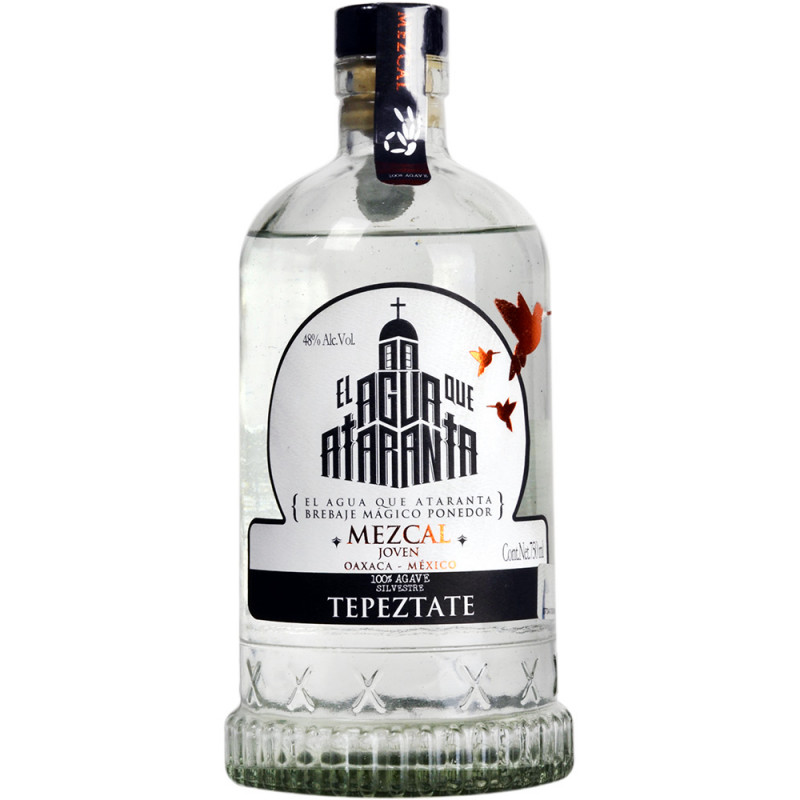 MEZCAL EL AGUA QUE ATARANTA TEPEZTATE JOVEN 750 ML
