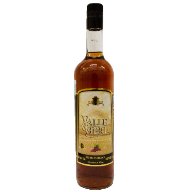 DESTILADO AÑEJO VALLE VIEJO AMBAR DE UVA 1000 ML
