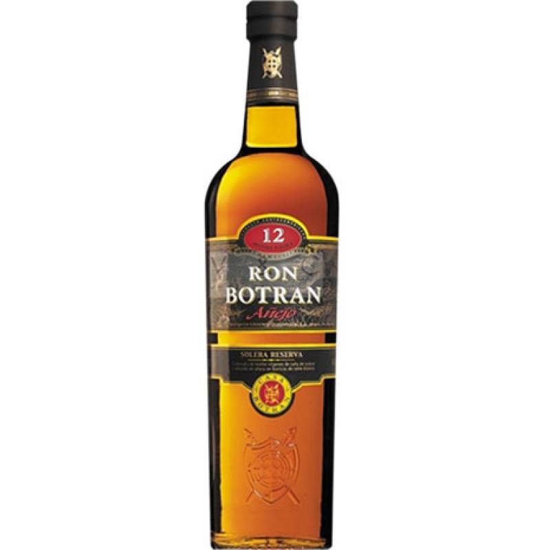 RON BOTRAN AÑEJO 12 AÑOS 750 ML