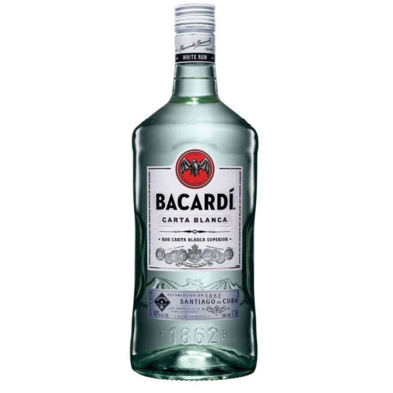 RON BACARDI BLANCO 1750 ML
