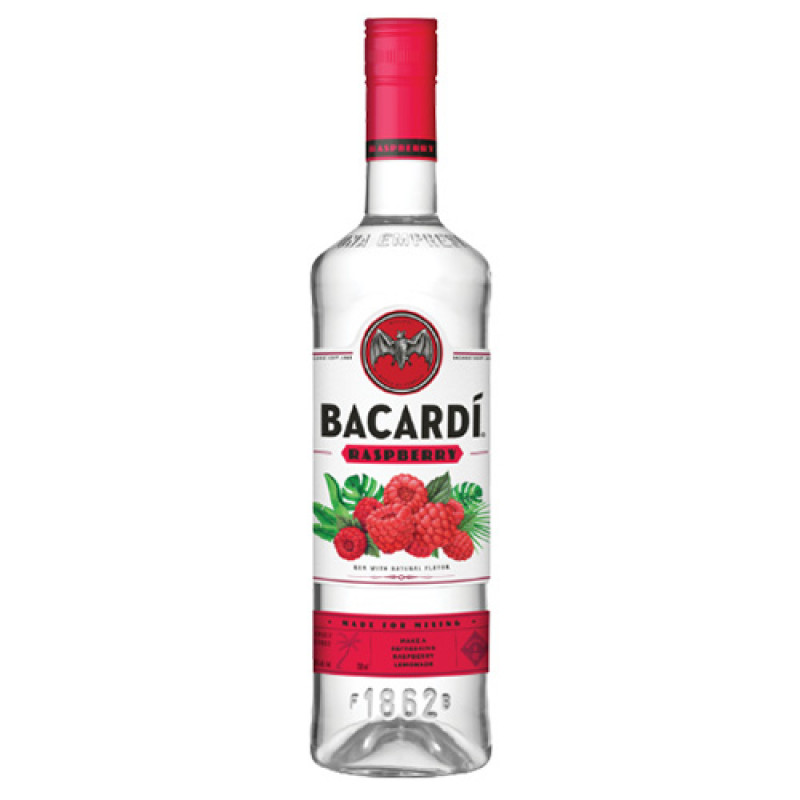 RON BACARDI BLANCO RAZZ 700 ML