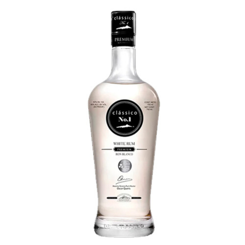 RON CLASICO No.1 PREMIUM BLANCO 750 ML