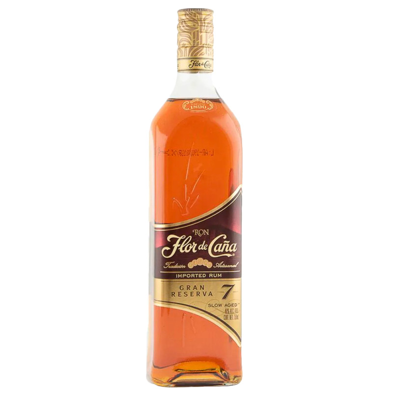 RON FLOR DE CAÑA AÑEJO GRAN RESERVA 7 AÑOS 750 ML
