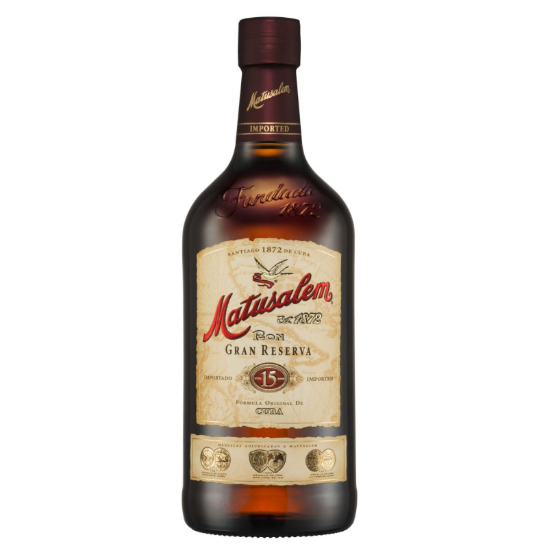 RON MATUSALEM AÑEJO GRAN RESERVA 15 AÑOS 750 ML
