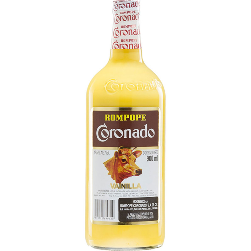 ROMPOPE CORONADO VAINILLA 900 ML