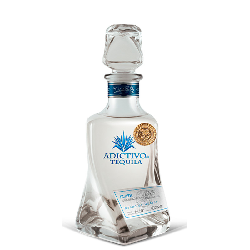 TEQUILA ADICTIVO PLATA 750 ML