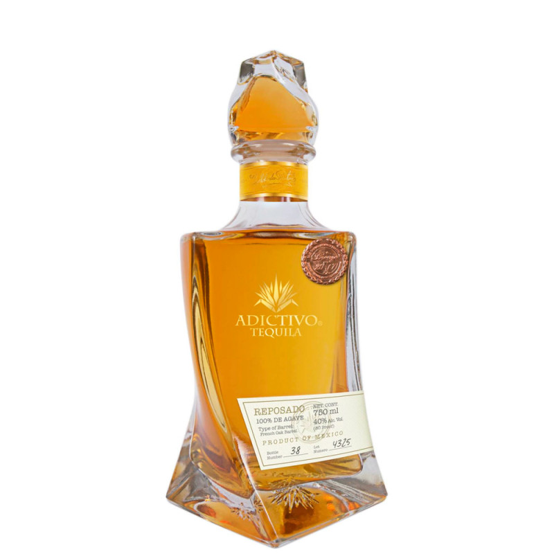 TEQUILA ADICTIVO REPOSADO 750 ML
