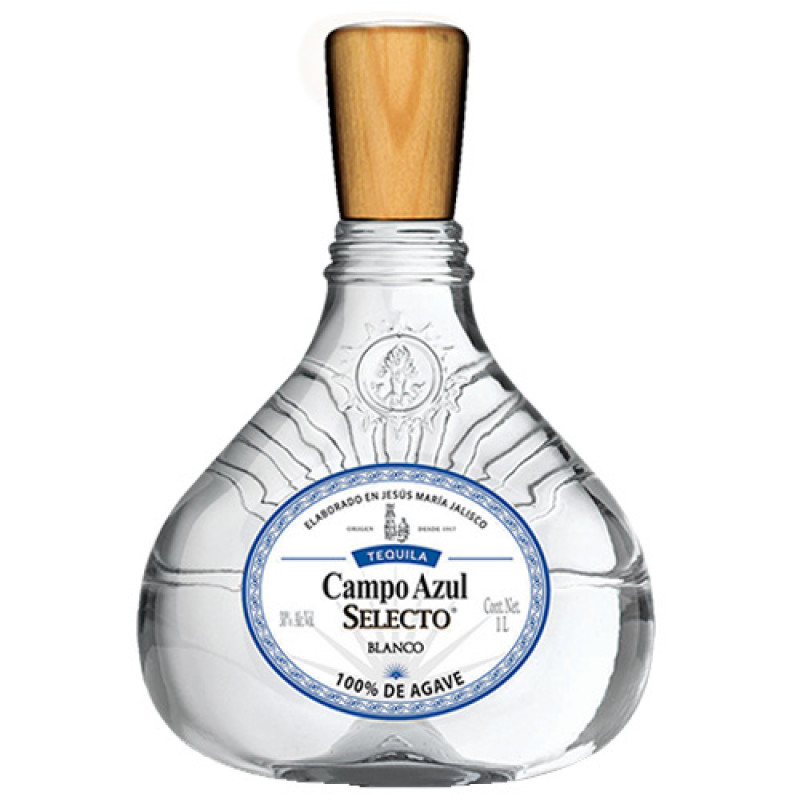 TEQUILA CAMPO AZUL SELECTO BLANCO 750 ML
