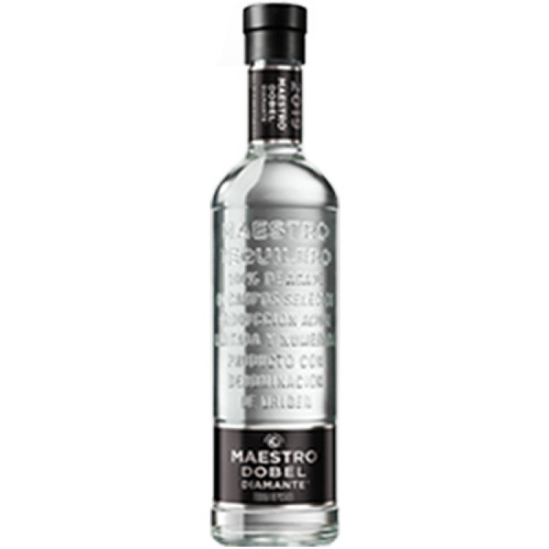 TEQUILA MAESTRO DOBEL DIAMANTE CRISTALINO 1750 ML
