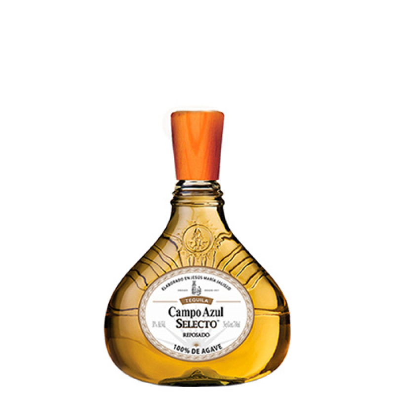 TEQUILA CAMPO AZUL SELECTO REPOSADO 250 ML