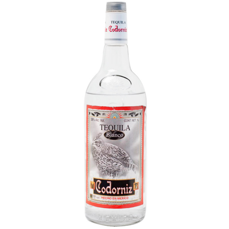 TEQUILA CODORNIZ BLANCO 940 ML