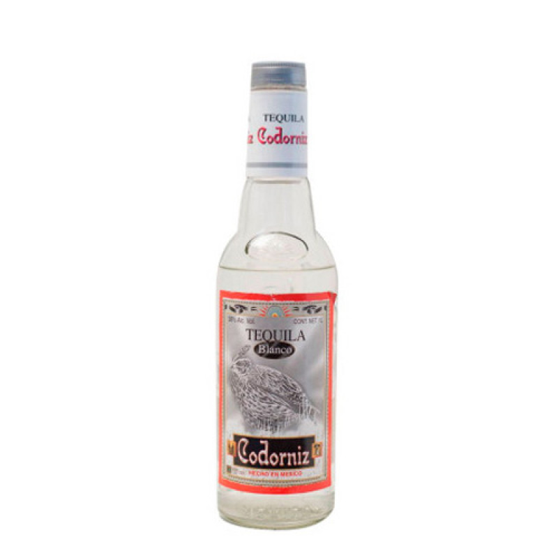 TEQUILA CODORNIZ BLANCO 250 ML