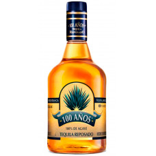TEQUILA CIEN AÑOS AZUL REPOSADO 750 ML