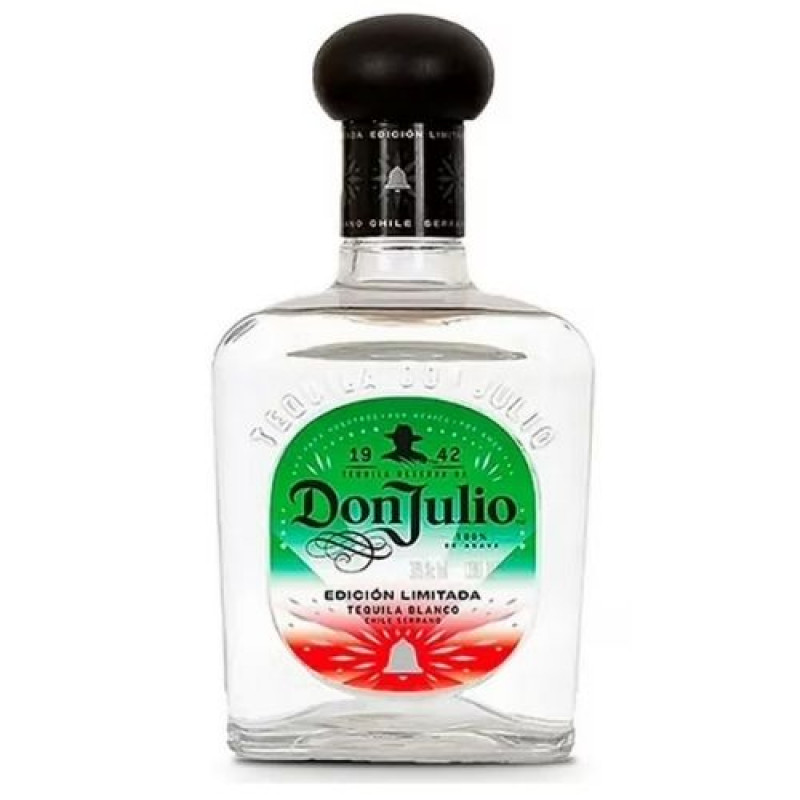 TEQUILA DON JULIO BLANCO CHILE SERRANO 750 ML