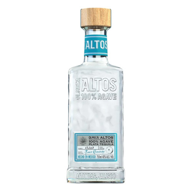 TEQUILA OLMECA  ALTOS PLATA 750 ML