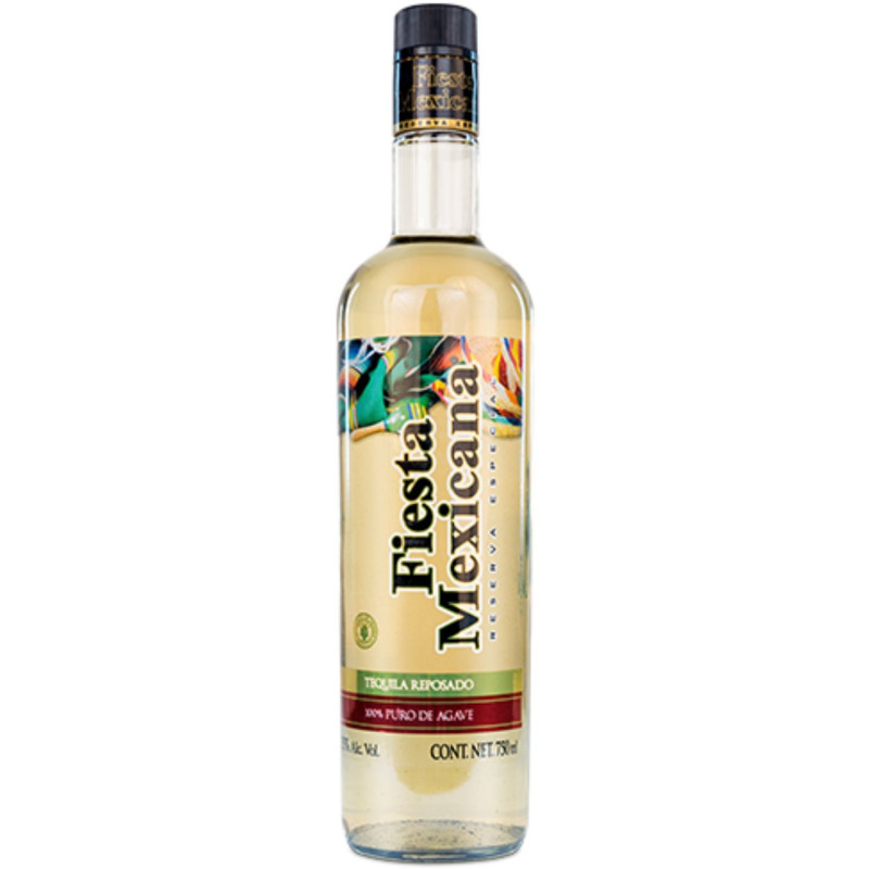 TEQUILA FIESTAS MEXICANA REPOSADO   750 ML