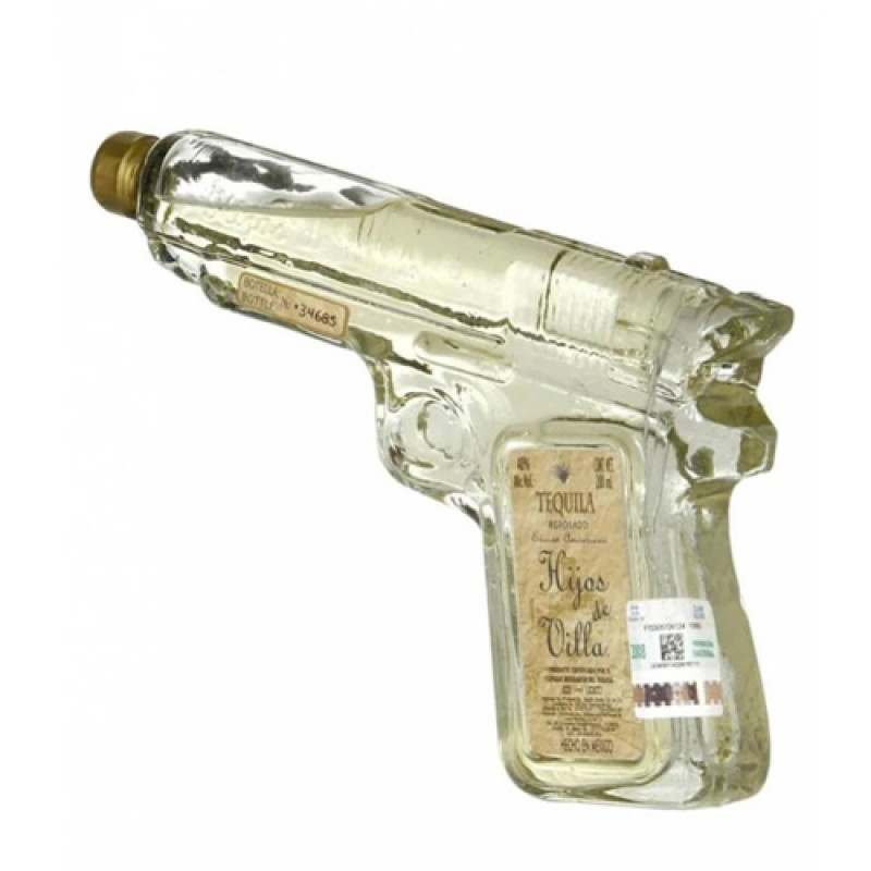 TEQUILA HIJOS DE VILLA PISTOLA REPOSADO 200 ML