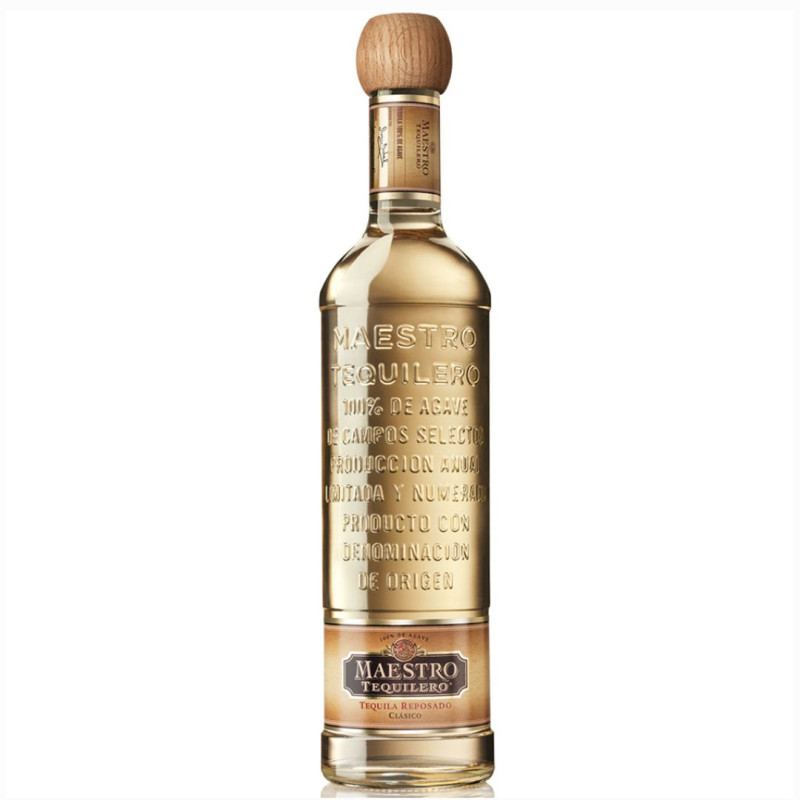 TEQUILA MAESTRO TEQUILERO REPOSADO 750 ML
