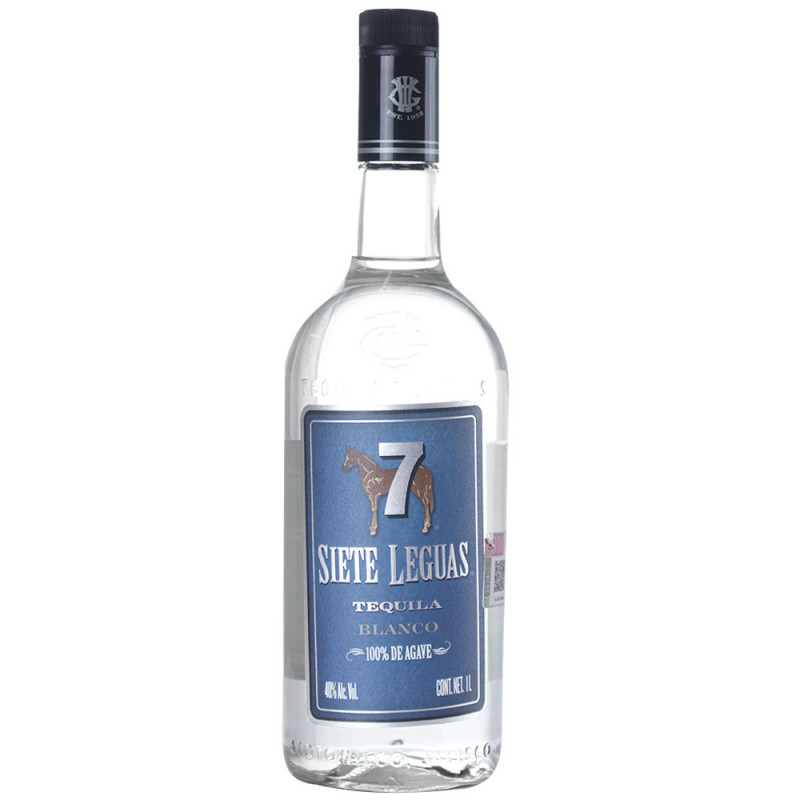 TEQUILA 7 LEGUAS BLANCO 1000 ML