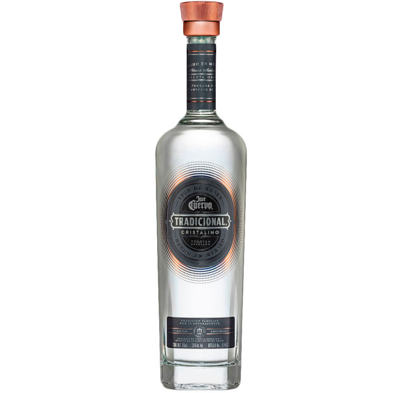 TEQUILA TRADICIONAL CRISTALINO REPOSADO 750 ML