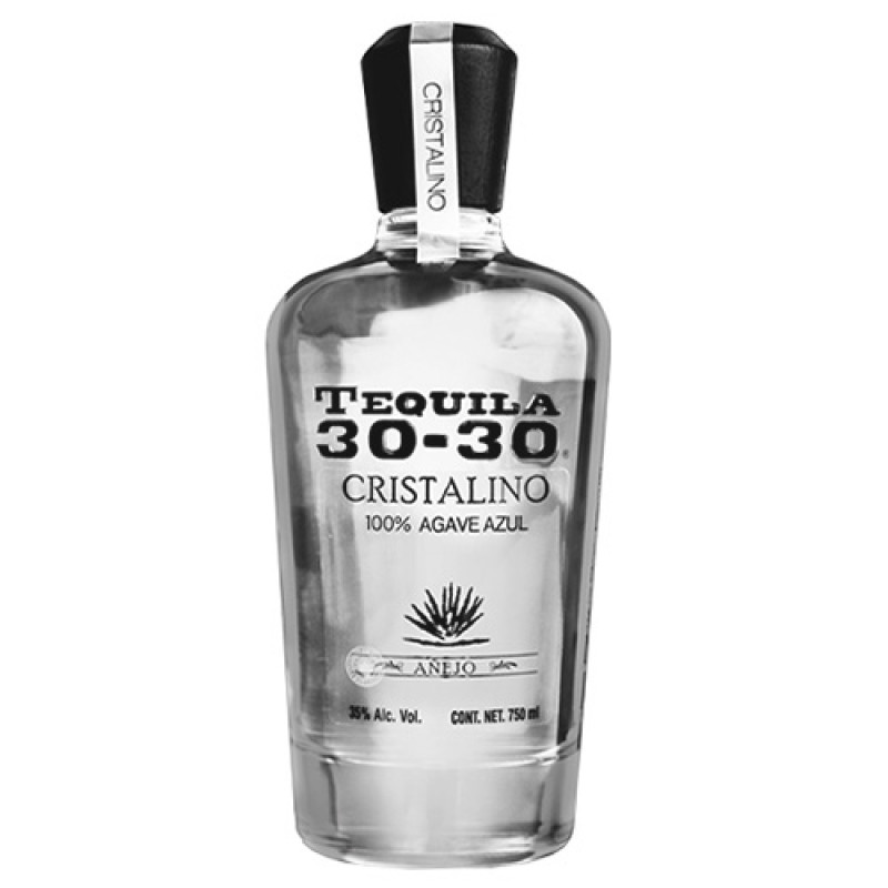 TEQUILA 30-30 AÑEJO CRISTALINO 750 ML