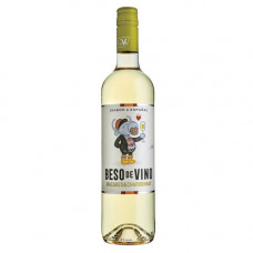 VINO BLANCO BESO DE VINO MACABEO CHARDONNAY 750 ML