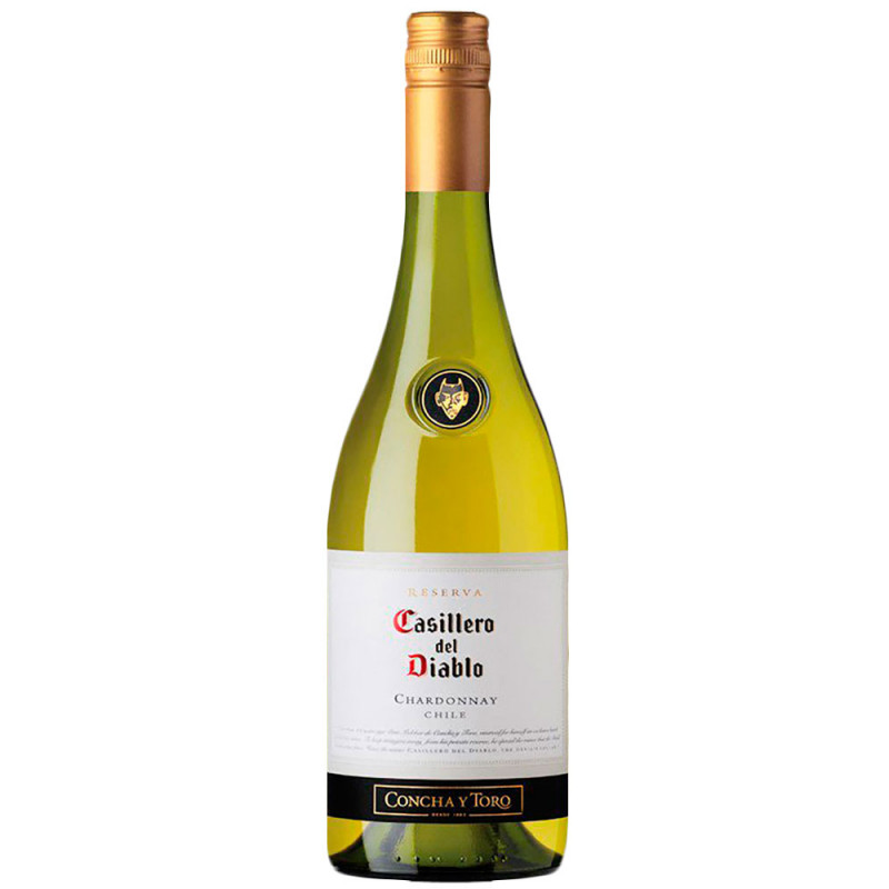 VINO BLANCO CASILLERO DEL DIABLO CHARDONNAY 750 ML